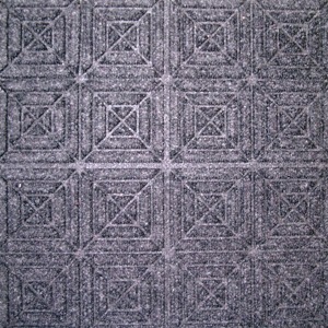 Waterhog Entry Tile Charcoal Geometric (11mm) - Quantity to be confirmed