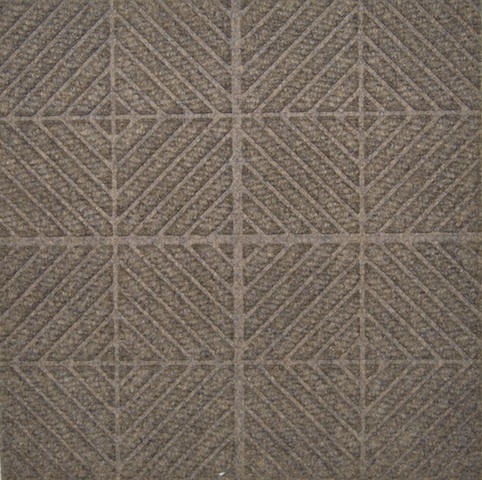 Waterhog Entry Tile Chestnut Checkboard (11mm) Quantity to be confirmed