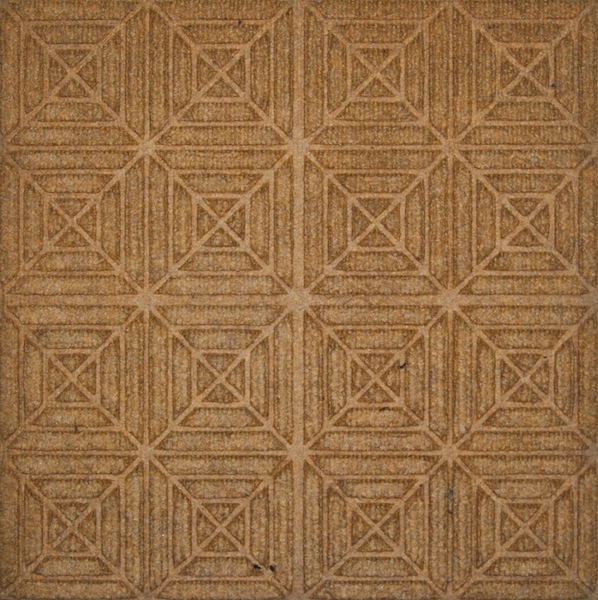 Waterhog Entry Tile Mustard Geometric (11mm) Quantity to be confirmed