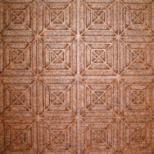 Waterhog Entry Tile Brown Geometric (6mm) - Quantity to be confirmed